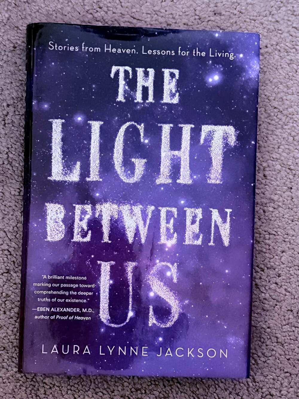 The Light Between Us Hardcover Book Laura Lynne Jackson